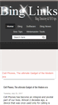Mobile Screenshot of binglinks.org