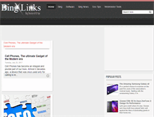 Tablet Screenshot of binglinks.org